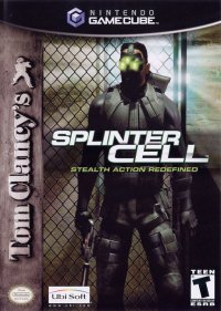 Splinter Cell PAL Gamecube box art
